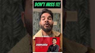 Zomato Share News Today Zomato Share zomato shorts [upl. by Kassi]