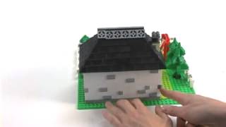 Advanced house building  LEGO Creator  Designer Tips [upl. by Mide]