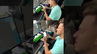 JON VLOGS MOSTRANDO O NOVO IPHONE 16 DELE jonvlogs iphone clips bdj fy [upl. by Nevaed307]