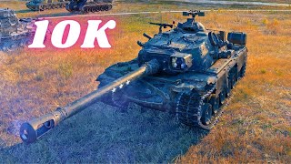 T110E4  10K Damage 5 Kills World of Tanks [upl. by Rexanna735]