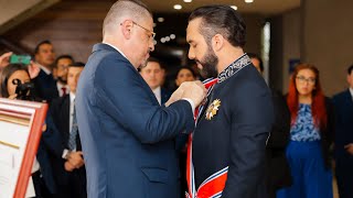 Momento de Condecoración al Presidente Nayib Bukele en Costa Rica [upl. by Ahsieka]