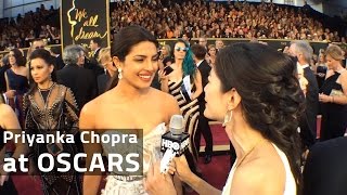 Priyanka Chopra at the OSCARS Talks about Jamshedpur Jharkhand [upl. by Neilson]