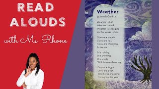 Weather by Meish Goldish  Unit 3  ReayGen  Poem [upl. by Aivitnahs]