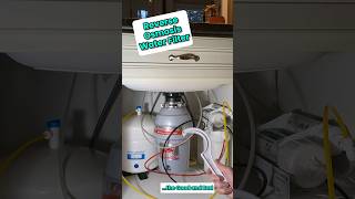 APEC Reverse Osmosis Water Filter shorts diy kitchen [upl. by Novelc]