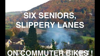 Six ride to see Autumn Colour PART 1 on inappropriate bikes [upl. by Kciredec323]