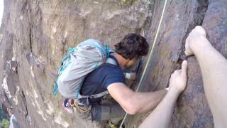 Passed by Free Solo Climber  Dark Shadows Red Rocks Neveda [upl. by Aieki]