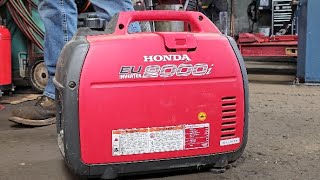 howto repair surging honda eu2000i generator for the Zombie Apocalypse 😁 [upl. by Macur]