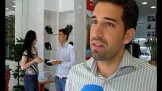 Fernsehreportage über Joya Schuhe amp Claudio Minder [upl. by Esil]