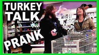 Turkey Talk Prank  HAPPY THANKSGIVING from SNLstar  Hidden Camera [upl. by Nehemiah750]