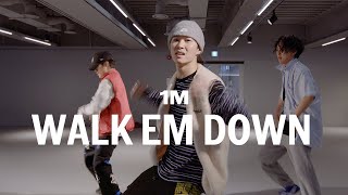 NLE Choppa  Walk Em Down  Youngbeen Joo Choreography [upl. by Haonam669]