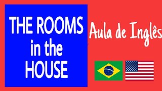 Aula de Inglês  As partes da casa  Inglês Básico  Inglês Iniciantes [upl. by Reilly856]