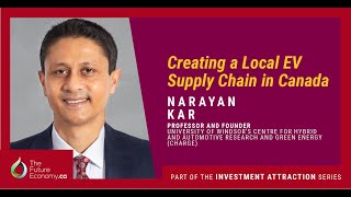 All you Need to Know About EV Supply Chain in Canada with Narayan Kar of University of Windsor [upl. by Oslec455]