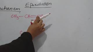 Epoxidation of alkene to form epoxides [upl. by Carver]