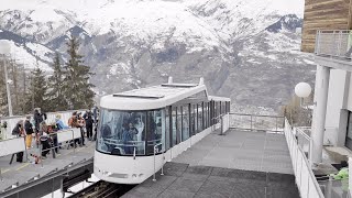 Funiculaire de Bourg Saint Maurice [upl. by Aicnorev]