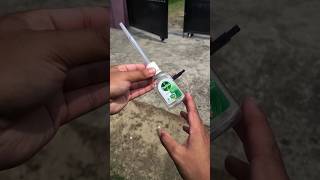 HOW TO MAKE ALCOHOL GUN shorts science experiment diy [upl. by Olivier]