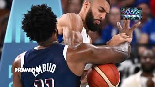 USA vs France Epic 2024 Olympic Basketball Final Highlights USA Basketball [upl. by Tobin420]