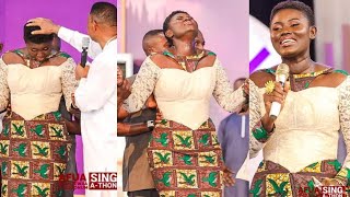 Afua Asantewaa And Husband Visits Sam Korankye Ankrahs Church For Thanksgiving Service [upl. by Renaxela]