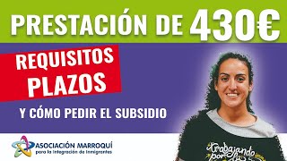 Ayuda de 430 euros del SEPE requisitos plazos y cómo pedirla [upl. by Hanny701]