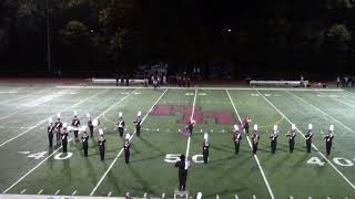 PRHS Varsity Football vs Becton 111221  Band only [upl. by Eimar473]