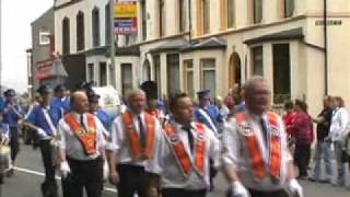 Loyalist West Belfast  Woodvale Road Whiterock 2007 [upl. by Nref]