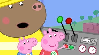 Best of Peppa Pig  Digger World  Cartoons for Children [upl. by Ecraep]