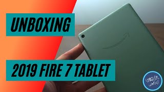 2019 Fire 7 Tablet Unboxing [upl. by Woolson]