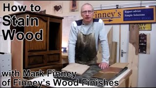 How to stain wooden floors doors and furniture [upl. by Ab]