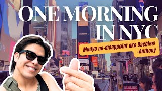 New York vlog 🏙 attending Broadway shows and a disappointing breakfast  Anthony Rosaldo Vlog [upl. by Home]