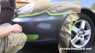 Repair Automotive Paint Scratches With Spray Paint [upl. by Elyse]