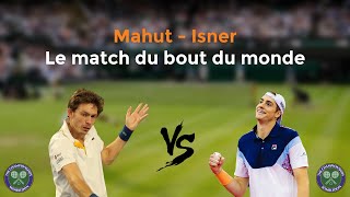 MahutIsner le match du bout du monde  Shorts [upl. by Ekenna994]