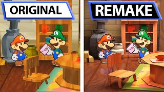 Paper Mario The Thousand Year Door  Original VS Remake  Gameplay Trailer Comparison [upl. by Eolanda]