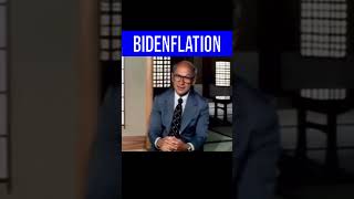 Milton Friedman Explains Inflation bidenomics [upl. by Elocim]