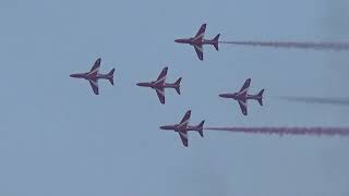 Torbay Airshow Red Arrows display 2024 [upl. by Janella]