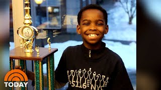 8YearOld Chess Champ And Homeless Refugee Gets Fairytale Ending  TODAY [upl. by Karilynn]