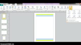 Microsoft Publisher Booklet [upl. by Ethe]