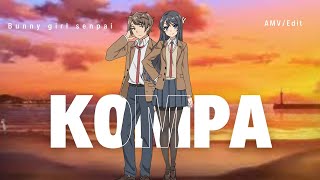 Bunny girl senpai AMVEdit [upl. by Yalc488]