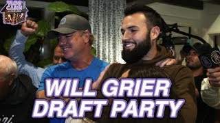 Grier Family Celebrates Panthers Drafting Will Grier [upl. by Nawram]