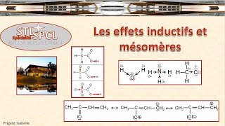 Les effets inductifs et mésomères [upl. by Srednas]