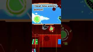 New weekly demon in Geometry Dash already [upl. by Nnyw]