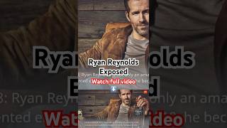 Ryan Reynolds Exposed 10 Incredible Facts You Wont Believeshorts celebrity film [upl. by Elah19]