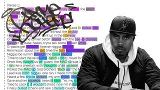 Rhyme Scheme  NY State of Mind Nas [upl. by Atima519]