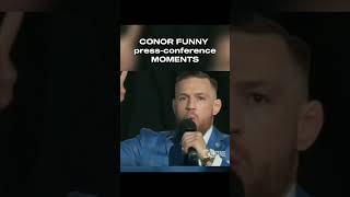 •Conor McGregor funny press conference moments• conormcgregor ufc [upl. by Akilat]