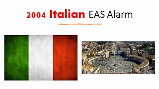 2004 Italian EAS Alarm [upl. by Og]