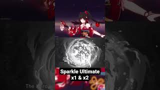 Sparkle Ultimate normal amp sped up voice lines  Honkai Star Rail honkaistarrailshorts [upl. by Ariik]