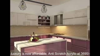 Acrylic Laminates for Kitchen  Decolam  Call Us 9035728957 [upl. by Rozek]