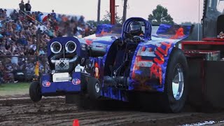 Tractor Pulling 2023 Modified Tractors Whitewright Texas [upl. by Gussman]