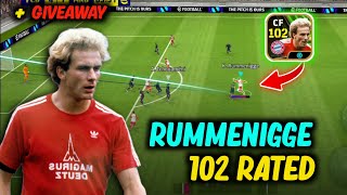 New 102 Rated Epic Rummenigge Review amp Gameplay in eFootball 2024  Weird Gaming FC [upl. by Erlinna]