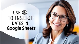 Use  to insert dates in Google sheets [upl. by Starbuck]