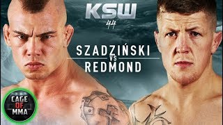 KSW 44  Gracjan Szadziński vs Paul Redmond [upl. by Sterner]