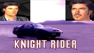 Knight Rider The Game PS2 Playthrough  David Hasselhoff vs Evil David Hasselhoff [upl. by Rhianon751]